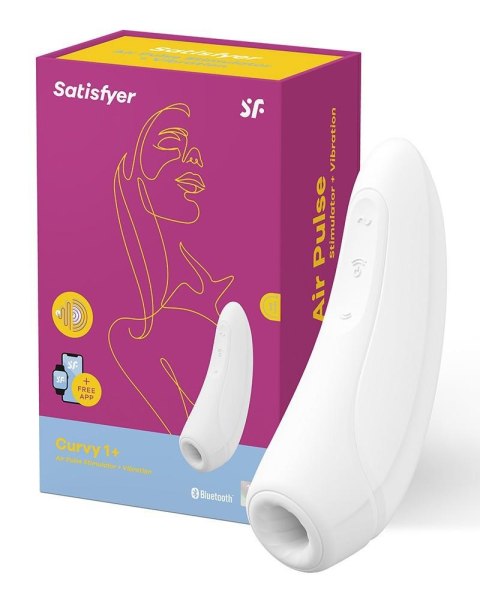 Wibrator dla par satisfyer curvy 1+ z aplikacją Satisfyer