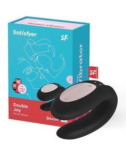 Wibrator dla par satisfyer double joy z aplikacją Satisfyer