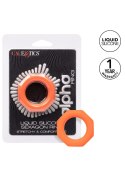 Alpha Sexagon Ring Orange