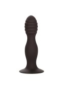 Ribbed Anal Stud Black