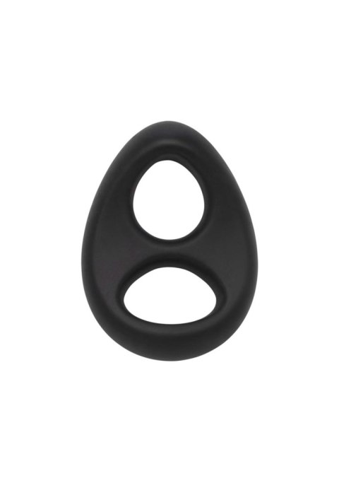 Soft Silicone Stallion C-Ring Black