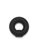 Soft Silicone Stud C-Ring Black