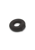 Soft Silicone Stud C-Ring Black