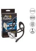 Star Fucker XL Teardrop Plug Silver