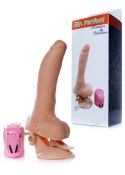 Dildo penis na przyssawce obroty rotacja 24cm B - Series EasyLove