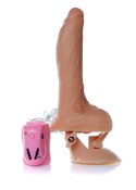 Dildo penis na przyssawce obroty rotacja 24cm B - Series EasyLove