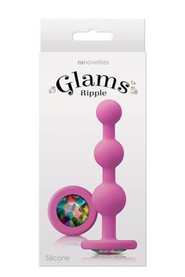 GLAMS RIPPLE RAINBOW GEM PINK NS Novelties