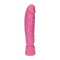 Realistyczny różowy penis w spiralne żyły 10,5cm Toyz4lovers