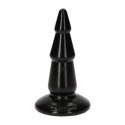 Zatyczka analna korek plug czarny silikonowy 13 cm Toyz4lovers