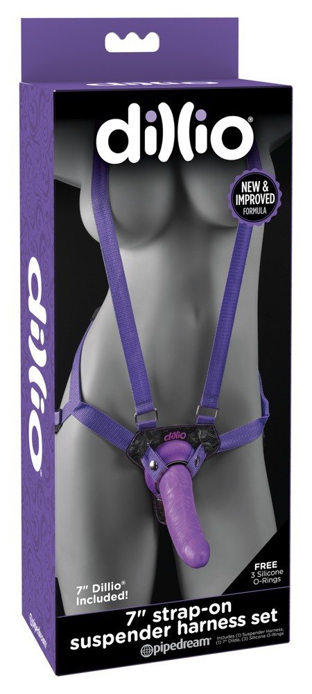 Dillio 7" Strap-On Suspender Dillio