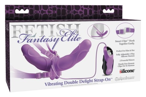 FFE Vibrating Double Strap-On Fetish Fantasy Elite