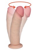 Realistyczny penis dildo z rotacją cyberskóra 20cm B - Series Real