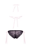 BARELY BARE RIBBON TIE BRALETTE SET Barely Bare