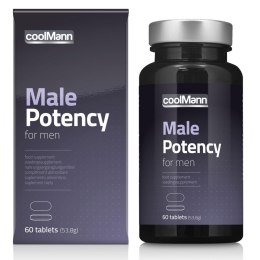 Supl. diety- CoolMann Male Potency Tabs (60 tab) Cobeco