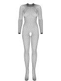 Bodystocking wycięte w kroku siateczka n121 s/m/l Obsessive