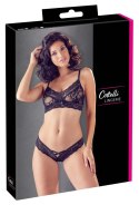 Bra and Briefs black S/M Cottelli LINGERIE