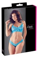 Bra and Briefs blue L/XL Cottelli LINGERIE