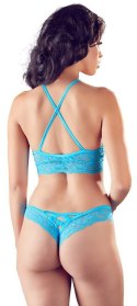 Bra and Briefs blue L/XL Cottelli LINGERIE