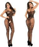 Koszulka - Bodystocking TL15 black one size Body Pleasure