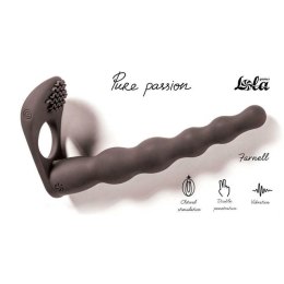 Silikonowy strap-on pierścień na penisa penetracja Lola Games