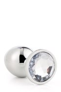 GLEAMING LOVE SILVER PLUG LARGE Dream Toys