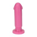 Różowe dildo gładki trzon z mocną przyssawką 15 cm Toyz4lovers