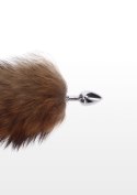 Foxtail Buttplug Silver