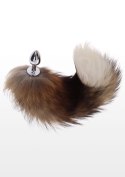 Foxtail Buttplug Silver