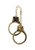 Gold Plated BDSM Handcuffs Gold