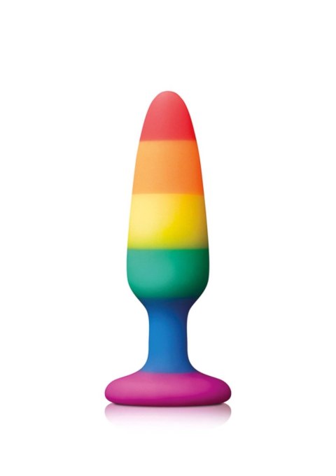 Pleasure Plug Rainbow Small Multicolor