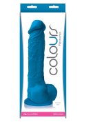 Pleasures 8 Inch Dildo Blue