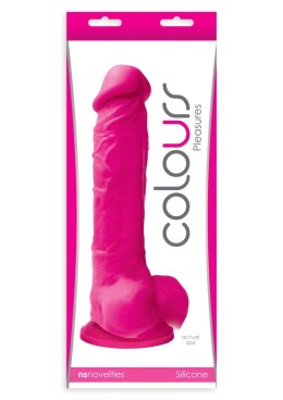 Pleasures 8 Inch Dildo Pink