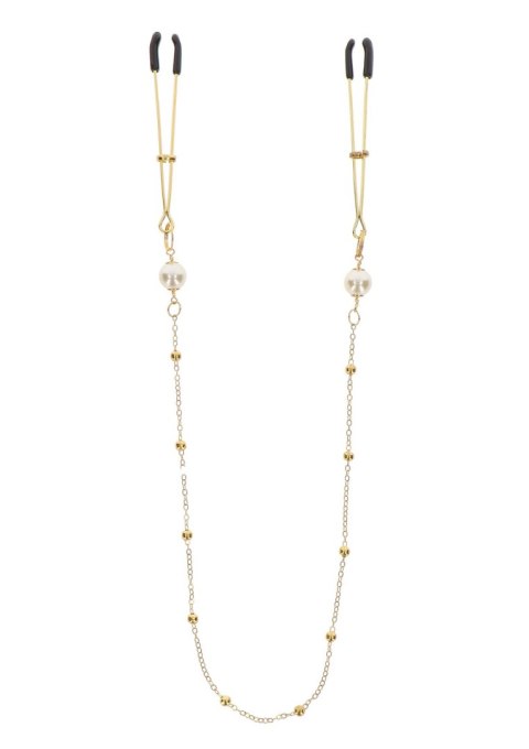 Tweezers Pearl & Deluxe Chain Gold