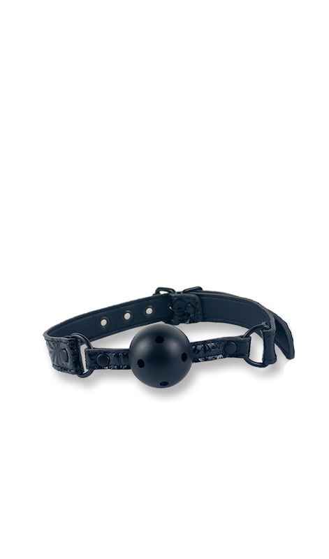 BTB FETISH BALL GAG BLACK Back to Basics