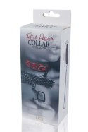 BTB FETISH COLLAR WITH LEASH RED Back to Basics