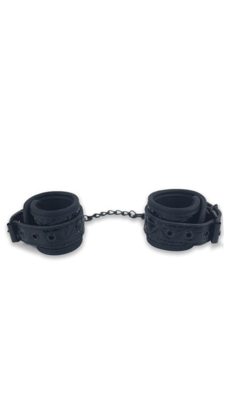 BTB FETISH WRISTS CUFFS BLACK Back to Basics