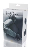 BTB FETISH WRISTS CUFFS BLACK Back to Basics