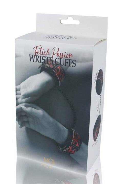 BTB FETISH WRISTS CUFFS RED Attraction