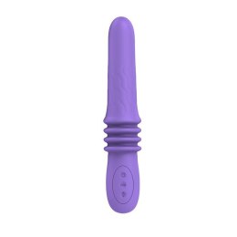 Wibrator posuwisty pchający sex 25cm 12 trybów usb Pretty Love