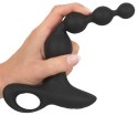 Koraliki kulki analne do pupy wibracje 20cm 10tryb Black Velvets