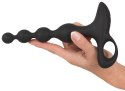 Koraliki kulki analne do pupy wibracje 20cm 10tryb Black Velvets