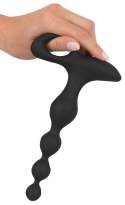 Koraliki kulki analne do pupy wibracje 20cm 10tryb Black Velvets