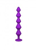 Anal bead with crystal Emotions Chummy Purple Lola Games