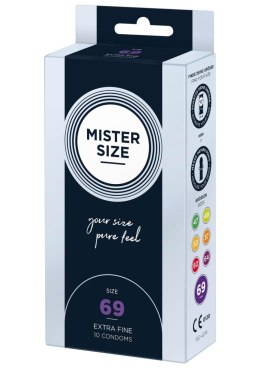 MISTER SIZE 69mm Condoms 10pcs Mister Size