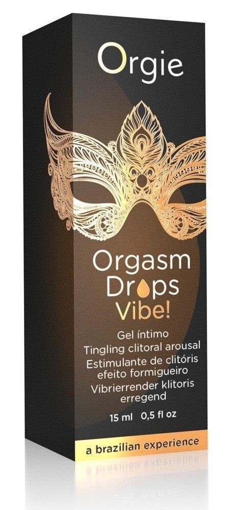 ORGIE Orgasm Drops Vibe Peach Flavor 15 ml Orgie