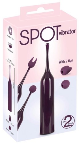 Spot Vibrator with 2 tips You2Toys