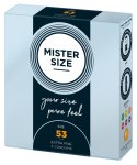 Dopasowane prezerwatywy mister size 53 mm 3szt Mister Size