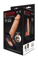 LUST 9.5INCH HOLLOW STRAP-ON FLESH NMC