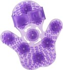 Roller Balls Massage Glove - Purple Easy Toys