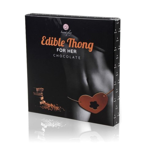 CHOCOLATE - EDIBLE THONG FOR HER Secret Play